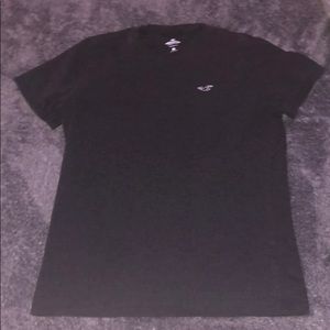 Gray-Black Muscle Fit Hollister T-Shirt Large